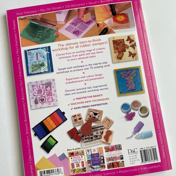 The Rubber Stamper's Bible Book by Francoise Read - Picture 2 of 10